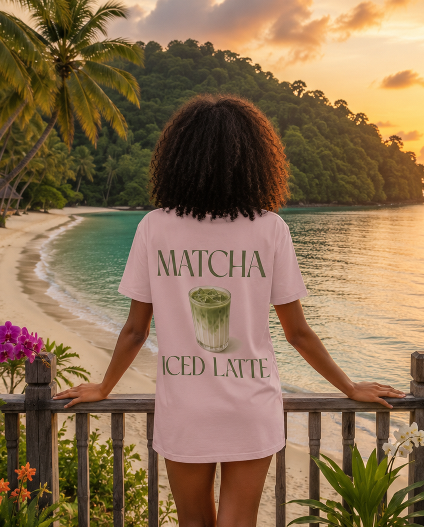 T-Shirt Iced Matcha 🍵